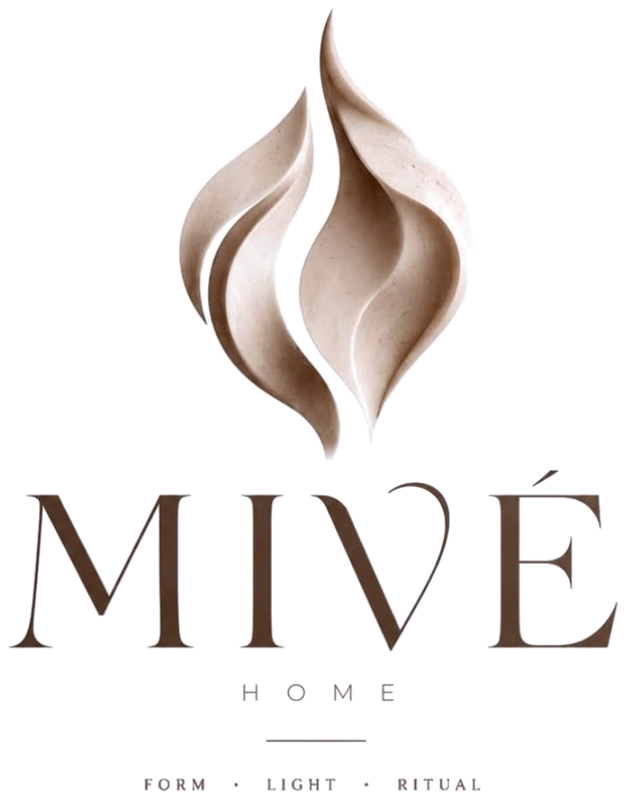 Mivé Home logo: Form · Light · Ritual